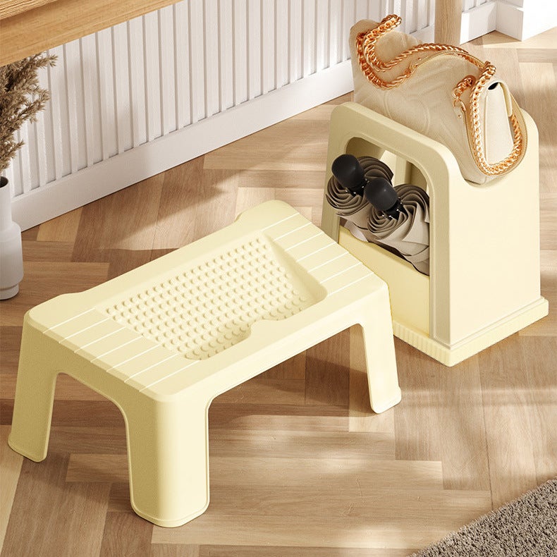 Living Room Plastic Footrest Office Footrest Foot Massage Footstool Ergonomic Design Footrest - Image 4